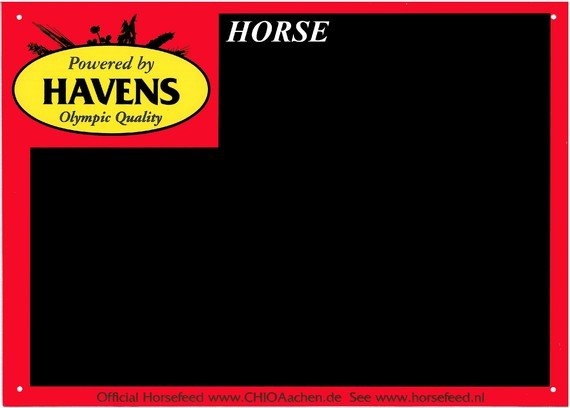 HAVENS Stallschild
